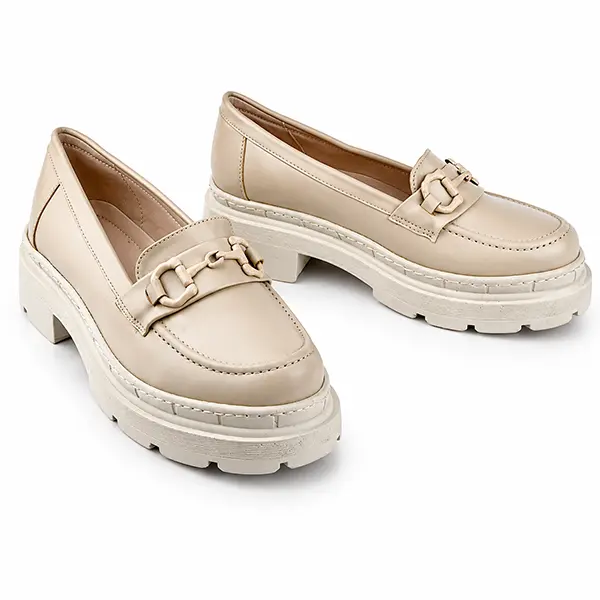 Chaussure pour femme Ch160 beige ..........  miniature